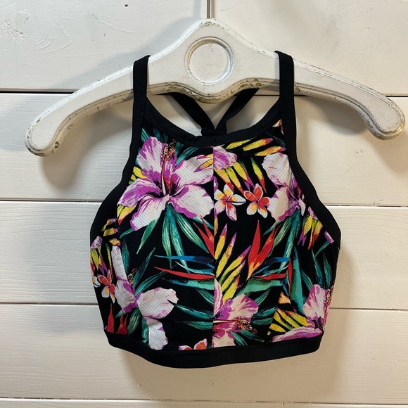 HURLEY • Floral Bikini Top • Size XL - Picture 1 of 6